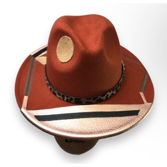 Fall Fedora Reid The Label Hat Custom Designer Professional Handmade Design New - Picture 2 of 7